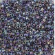 Miyuki delica beads 11/0 - Amethyst lined crystal ab DB-59